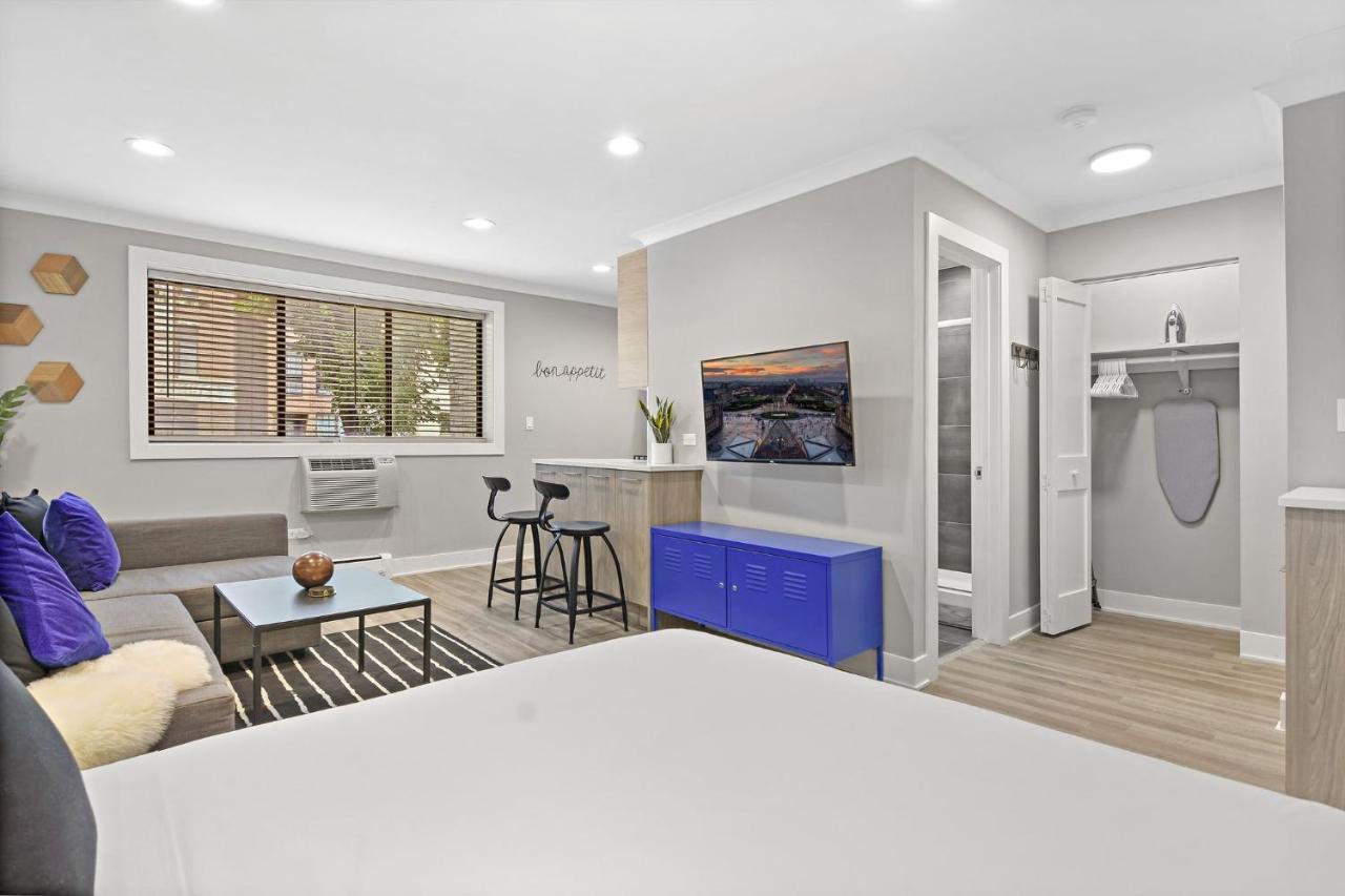 Sophisticated Studio Apartment With Modern Kitchen - Oakdale Od2 Rep シカゴ エクステリア 写真
